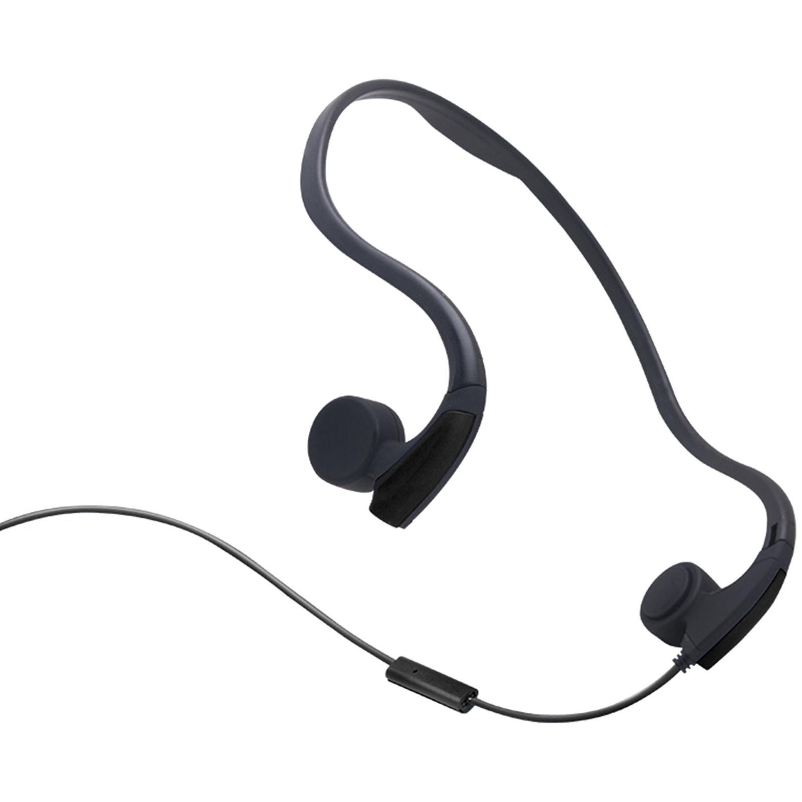 Проводная гарнитура с костной  – обзор и цена Bone Conduction Running Headphones