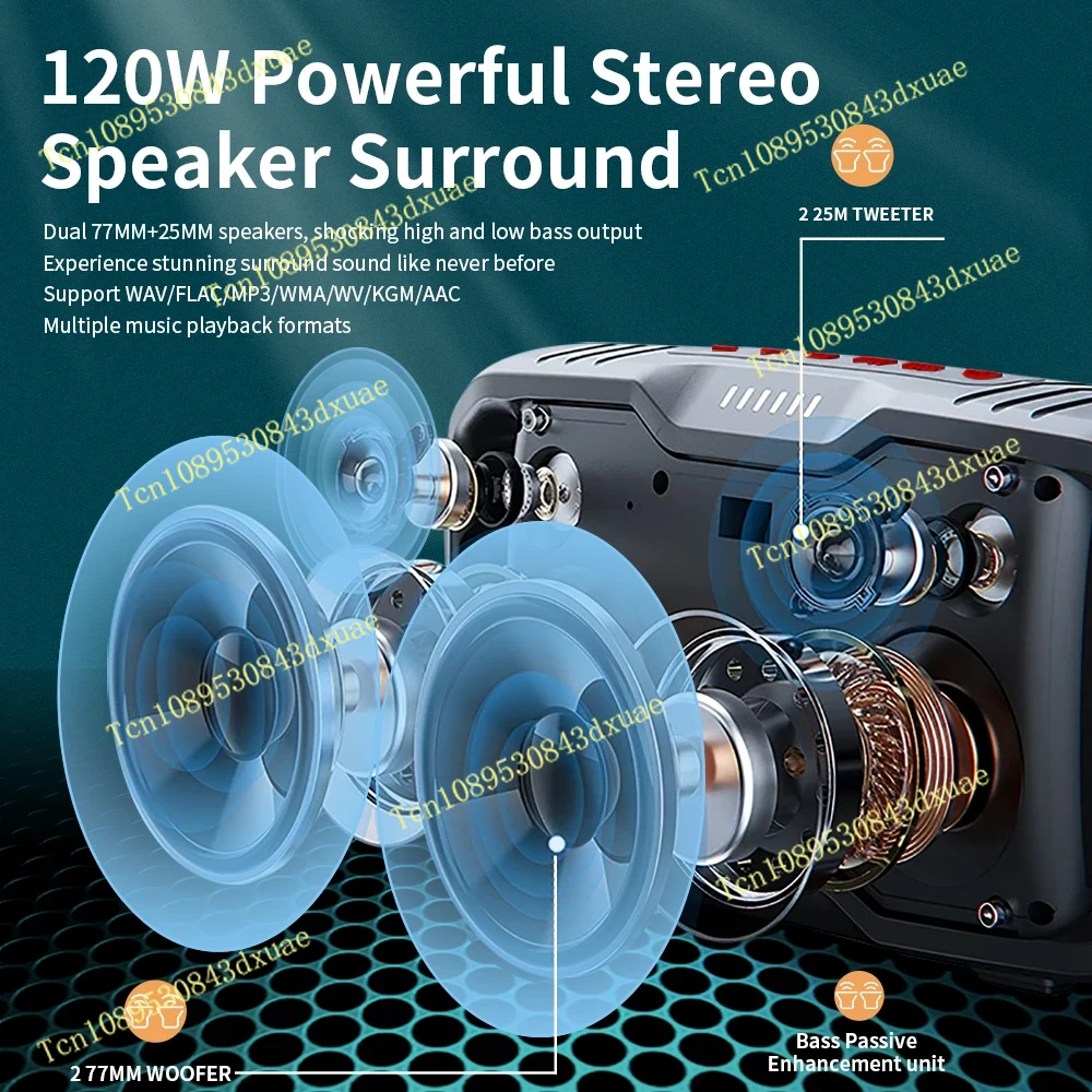 Портативная Bluetooth-колонка  – обзор и цена Portable Bluetooth Speaker Waterproof Ipx7