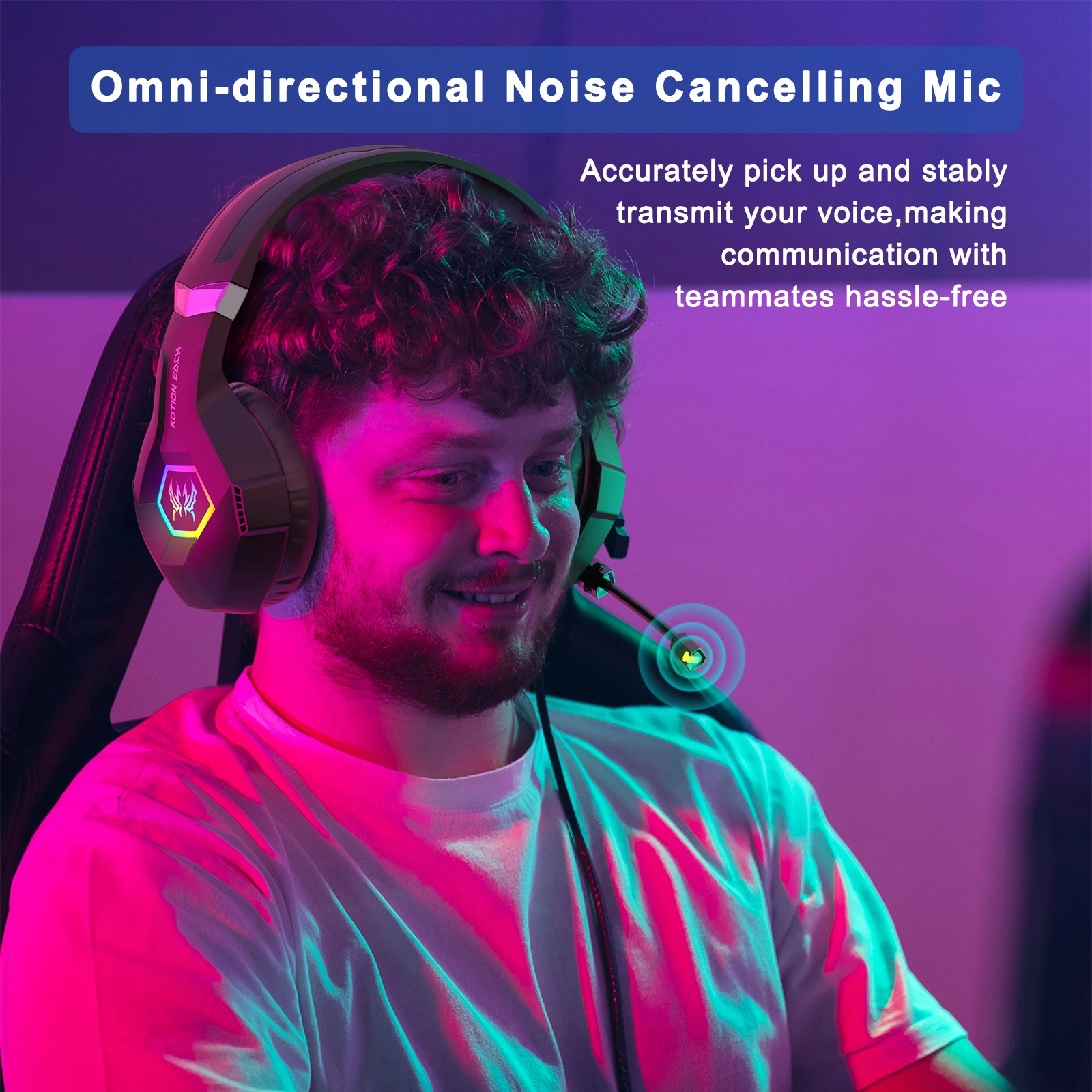 Проводная игровая гарнитура с  – обзор и цена Gaming Headset With Mic Rgb