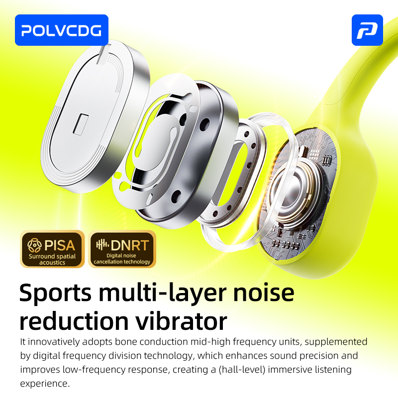 POLVCDG 8G Спортивные наушники – обзор и цена Bone Conduction Running Headphones
