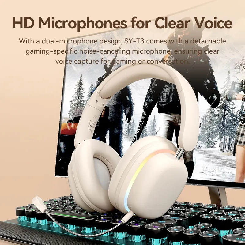 HIFI стерео беспроводные Bluet – обзор и цена Gaming Headset With Mic Rgb