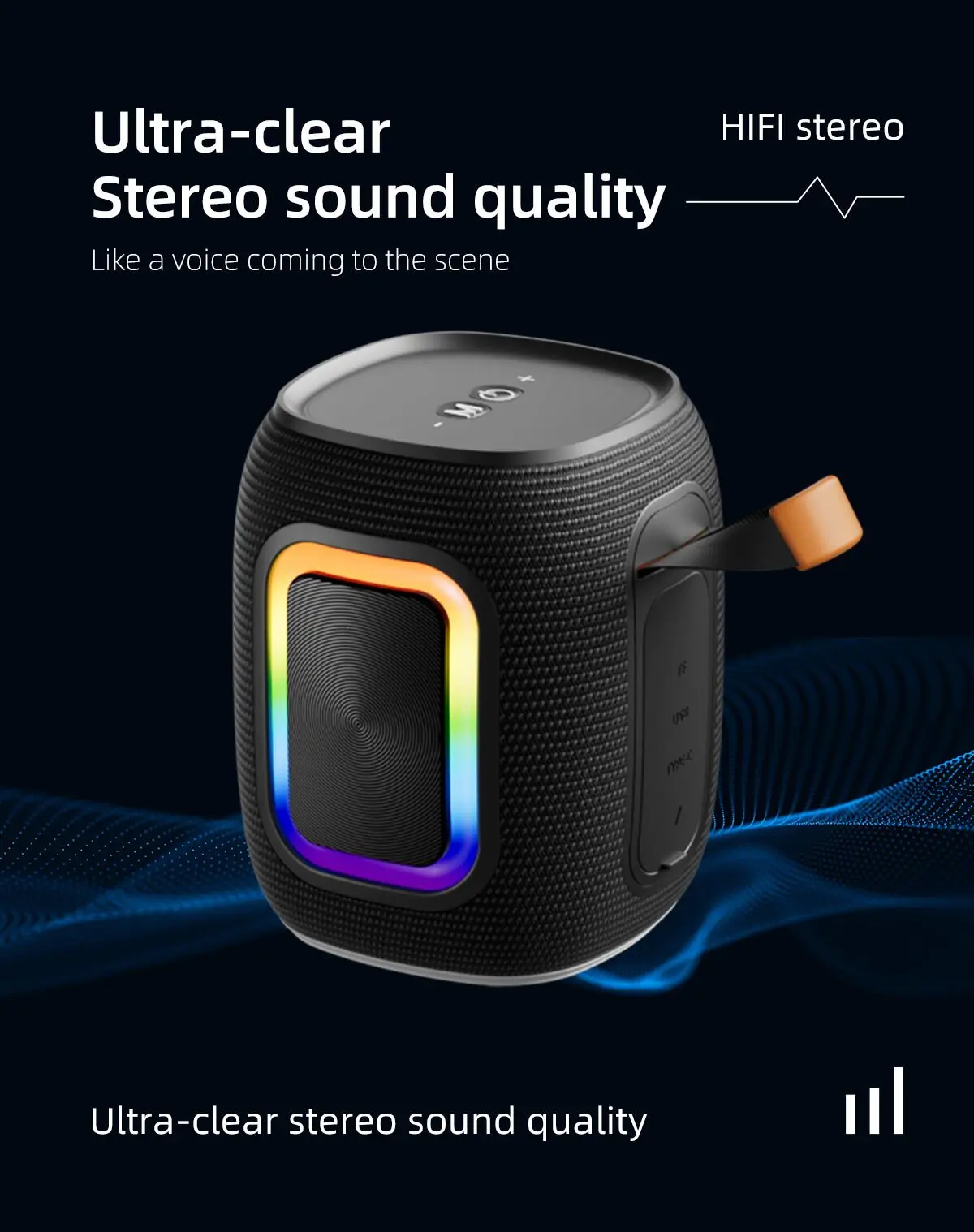 Портативная беспроводная колон – обзор и цена Portable Bluetooth Speaker Waterproof Ipx7